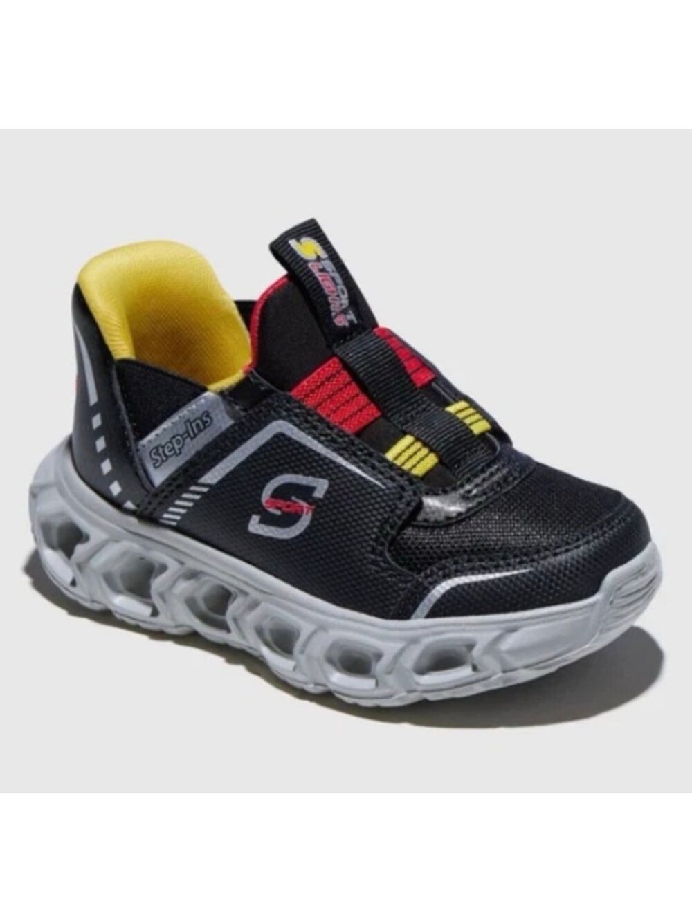S Sport Skechers Unisex Toddler Kids Kaleb Step-Ins Sneakers Stretchy Fit 12